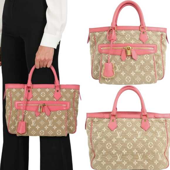 💎✨BEAUTIFUL✨💎Authentic Louis Vuitton Monogram Sabia Cabas MM Rose Bag - Picture 1 of 8